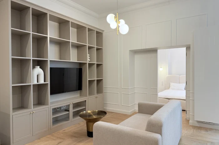 The Courtyard Living Room - The Piękna Residences